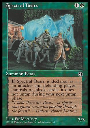 Spectral Bears